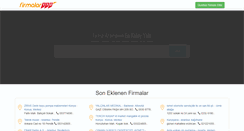 Desktop Screenshot of firmalar118.com