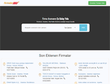 Tablet Screenshot of firmalar118.com